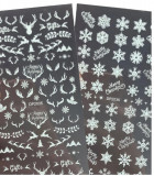 Cumpara ieftin Stickere pentru Unghii Fosforescent Christmas Snowflake