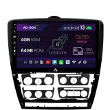 Navigatie Skoda Octavia 2, Android 13, A-Octacore 4GB RAM + 64GB ROM, 10.1 Inch - AD-BGA10004+AD-BGRKIT048v2