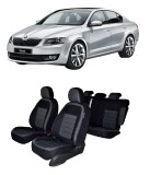 Cumpara ieftin Set Huse scaune dedicate Skoda Octavia III 5E (2013-2020)+2 huse pentru cotiere., Umbrella