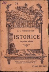 C4254N Istorice de G I Ionnescu-Gion, Biblioteca pentru toți
