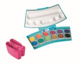 ACUARELE 735 PROCOLOR, 12 CULORI, TURCOAZ/ROZ, Herlitz