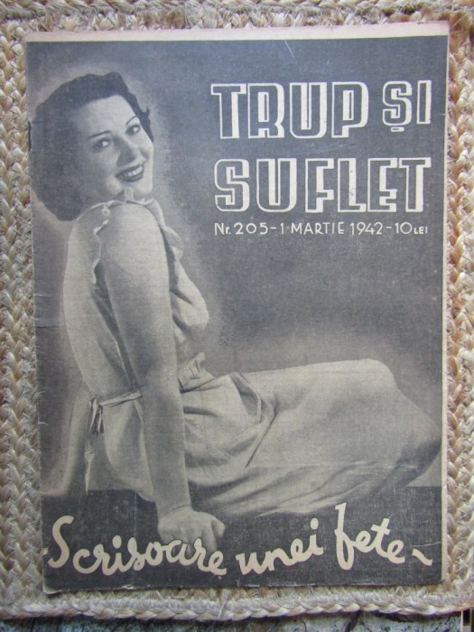 REVISTA TRUP SI SUFLET NR.205/1942