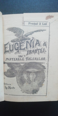 myh 536f - EUGENIA A FRANTEI SAU MISTERELE TUILERIILOR foto