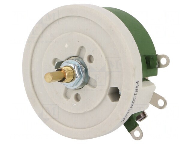 Potentiometru axial 1k&Omega; 100W 6mm