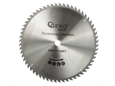 Disc pentru lemn 450x32x60T, Geko G00167 foto