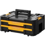 Organizator TSTAK IV cu 2 sertare DWST1-70706, prevazute cu separatoare ajustabile, DeWalt