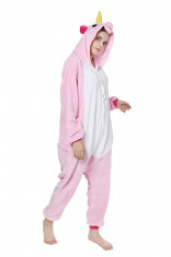 PJM43 Pijama intreaga kigurumi, model unicorn foto