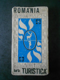 Romania. Harta turistica (1970, cu harta)