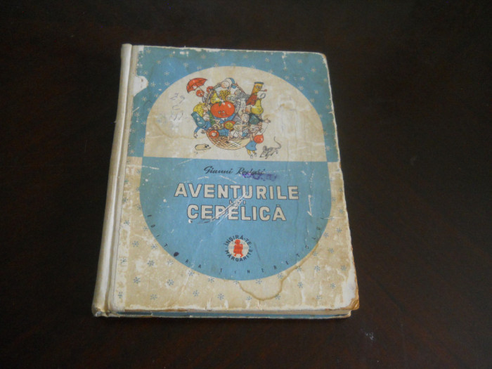 AVENTURILE LUI CEPELICA -Gianni Rodari ed. I, 1957,Cartonata!