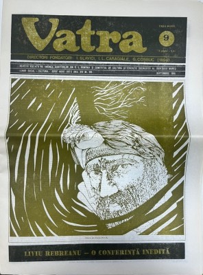 Vatra, nr. 9, septembrie 1986 foto