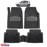 Smart Forfour I Covorase Auto TeamCar&reg; Tip Tavita Compatibile (2004&ndash;2006) Silver, Cauciuc