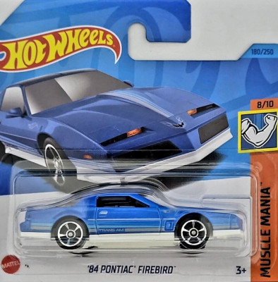 2023 Hot Wheels 180/250 MUSCLE MANIA 8/10 - &amp;#039;84 Pontiac Firebird foto