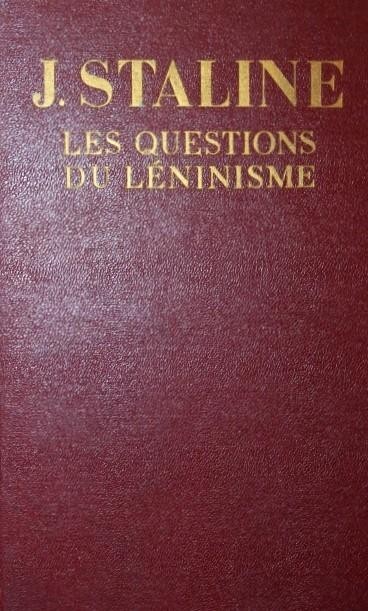 LES QUESTIONS DU LENINISME