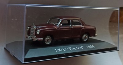 Macheta Mercedes-Benz 180 D Ponton 1954 - Altaya 1/43 foto