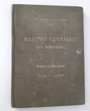 Carte veche Richard Wagner Maestrii cantareti autograf catre Ion M Sadoveanu