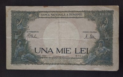 Bancnota Romania - 1000 Lei 1941 foto
