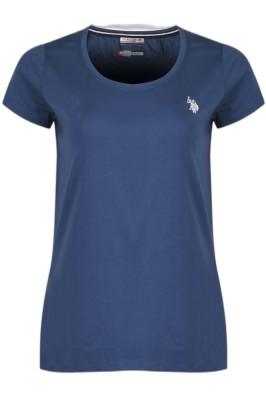 Tricou femei U.S. Polo Assn. Lucy albastru foto