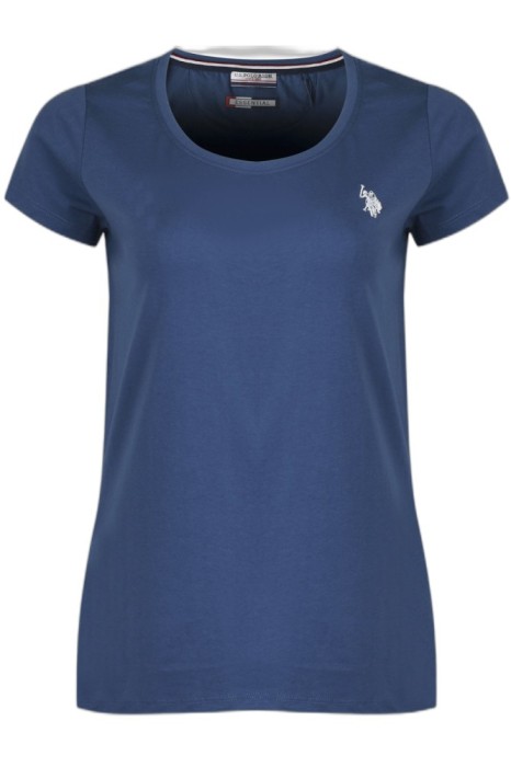 Tricou femei U.S. Polo Assn. Lucy albastru