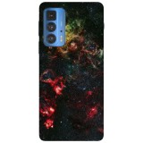 Husa compatibila cu Motorola Edge 20 Lite model Nebula Cross, Silicon, TPU, Viceversa, Transparent, Carcasa