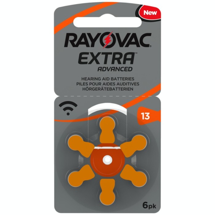 Rayovac Extra Advanced 13 MF baterii aparate audit Set 1x Blister Rayovac Extra Advanced 13 MF baterii aparate audit Set 1x Blister