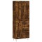 Dulap inalt, stejar fumuriu, 69,5x34x180, lemn compozit