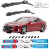 Cumpara ieftin Stergatoare Audi A6 (C8, 4A2) 2018-2024 &ndash; Set fata Flat