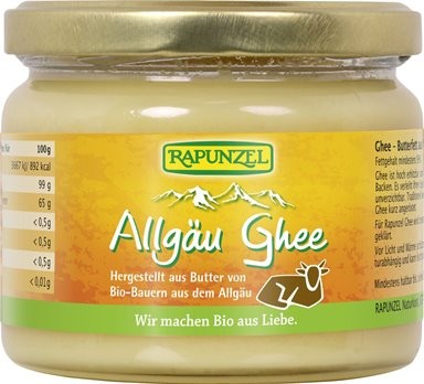 Grasime din Unt Bio Allgau Ghee Rapunzel 250gr foto