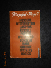 FILOZOFUL REGE - HUSSERL, WITTGENSTEIN, JASPERS, RUSSELL, POPPER, WHITEHEAD foto