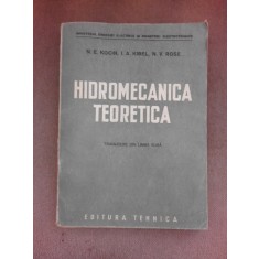 HIDROMECANICA TEORETICA - N.E. KOCIN