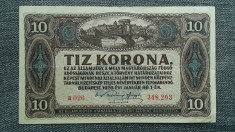 10 Korona 1920 Ungaria / seria 348293