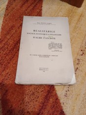 Eugen Porn - Realizările sociale, economice și financiare ale Italiei fasciste