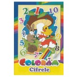 Coloram cifrele. Privim si coloram