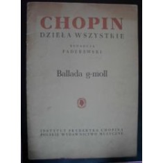 Chopin-Ballada g-moll