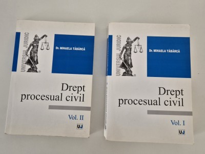 Mihaela Tabarca Drept Procesual Civil Editie completa 2005 foto