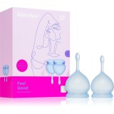 Satisfyer Feel good MENSTRUAL CUP cupe menstruale blue 2 buc