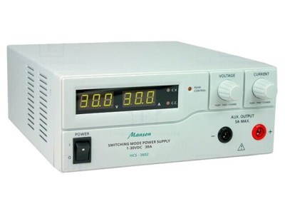 Alimentator laborator pulsatoriu MANSON HCS-3602, 1 canal, 1-32V DC foto