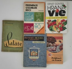 Carte de bucate Set cinci volume