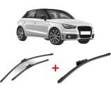 Cumpara ieftin Set 3 stergatoare AUDI A1 Sportback (8XA, 8XF) 2011-2018, parbriz si luneta, Bosch Aerotwin