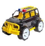MASINA JEEP OFF ROADER NEGRU GALBEN 32CM