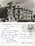 *Romania, Tg. Jiu, Monumentul lui tudor Vladimirescu, carte posta ilustrata circulata intern, 1968