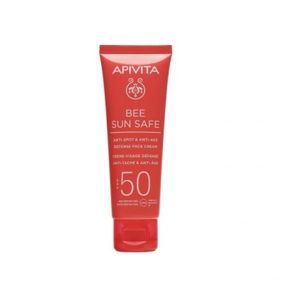 APIVITA Bee Sun Safe Cremă de față anti-pete și anti-&amp;icirc;mbătr&amp;acirc;nire SPF50 50ml foto