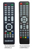 Telecomanda inlocuitoare compatibila TV DenisNetwork 7.0 (567-4)