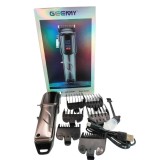 Cumpara ieftin Masina de tuns profesionala Geemy GM-8051, autonomie 3h, lame otel inoxidabil, 6 piepteni, barba, par, neagra