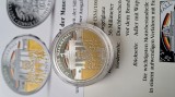 2009-20 ani caderea zidului Berlinului-Ag.+email+Au-14,6g-36mm-Certificat