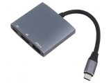 Adaptor USB HDMI cu mufe multiple 0,15m - Adaptor HDMI USB 0,15m