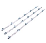 Set 3 barete LED LG 32 inch, 6 leduri, 590mm*15mm, Oem