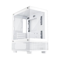 Carcasa 1stplayer mi2-a mid tower alb tempered glass sloturi expansiune 4 drive bays: 1x3.5hdd 1x2.5ssd