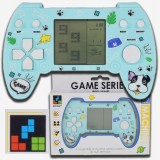 CONSOLĂ MINI TETRIS ELECTRONICĂ RETRO PORTABILĂ, ALIMENTATĂ CU BATERIE, PENTRU COPII