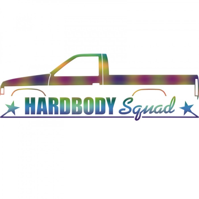 Sticker Nissan Hardbody Squad , Autocolant Tuning pentru Fanii Hardbody