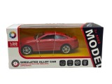 Macheta metal Mercedes C class coupe rosu 1:43 sunet si lumini